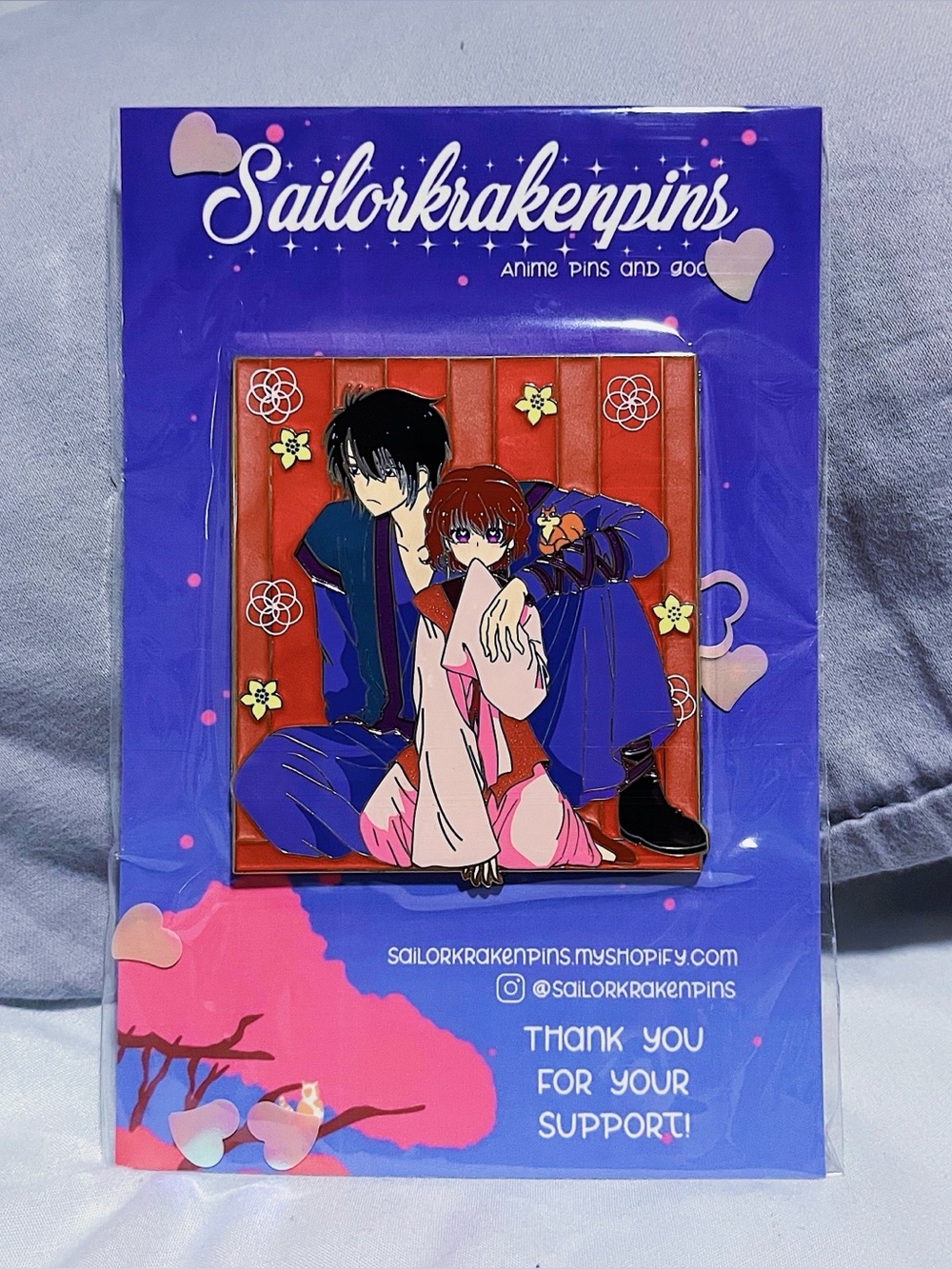 🏹🐉 SailorKrakenPins Akatsuki no Yona Hak and Yona Pin